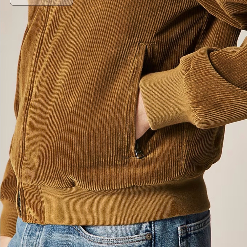 J. Crew Men's Corduroy Jacket in Tan - Picture 5 of 10